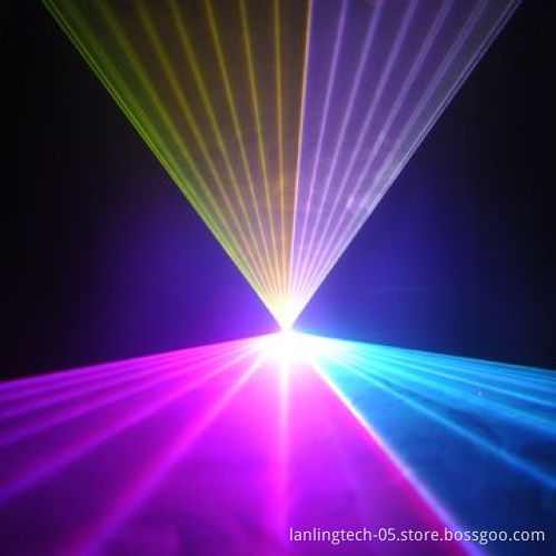 (L5458RGB) 4W RGB Animation Laser DJ LightNew